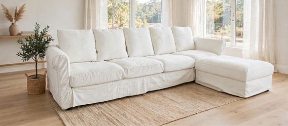 Sectional Sofa with Storage Chaise