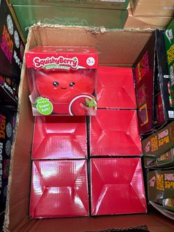 SquishyBerry Soft Stretchy Strawberry Toy