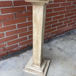Vintage Wood Plant Stand