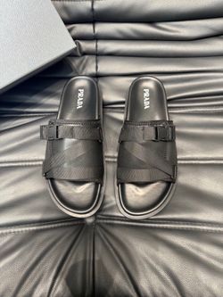 Prada Men’s Slides With Box 2026 New