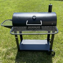 35” Barrel Charcoal BBQ Grill