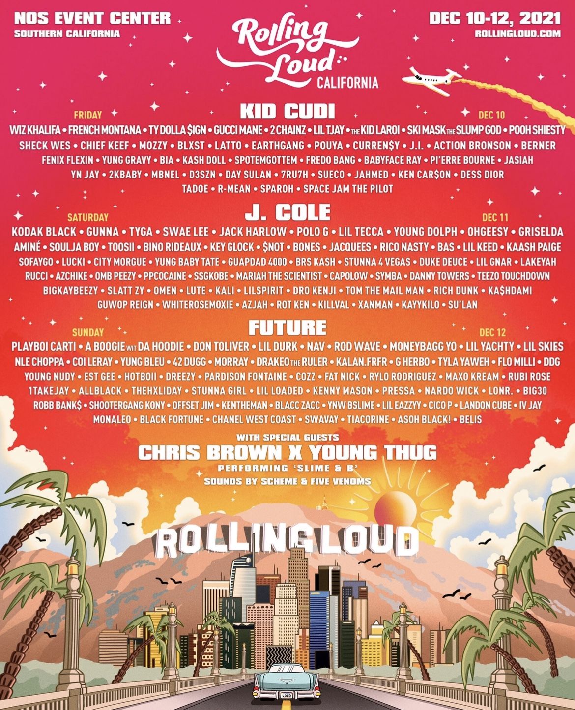 Rolling Loud Dec 10-12 Southern California *RETAIL*