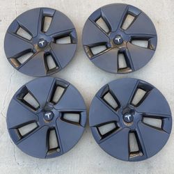 Tesla Model 3 Aero Hubcaps NEW