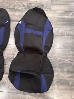 seat covers for trucks van suv sedan car 2 front pc $20 or back bench $25 or full set $35 black blue fabric material  Fits Toyota Honda hiunday Chevy 