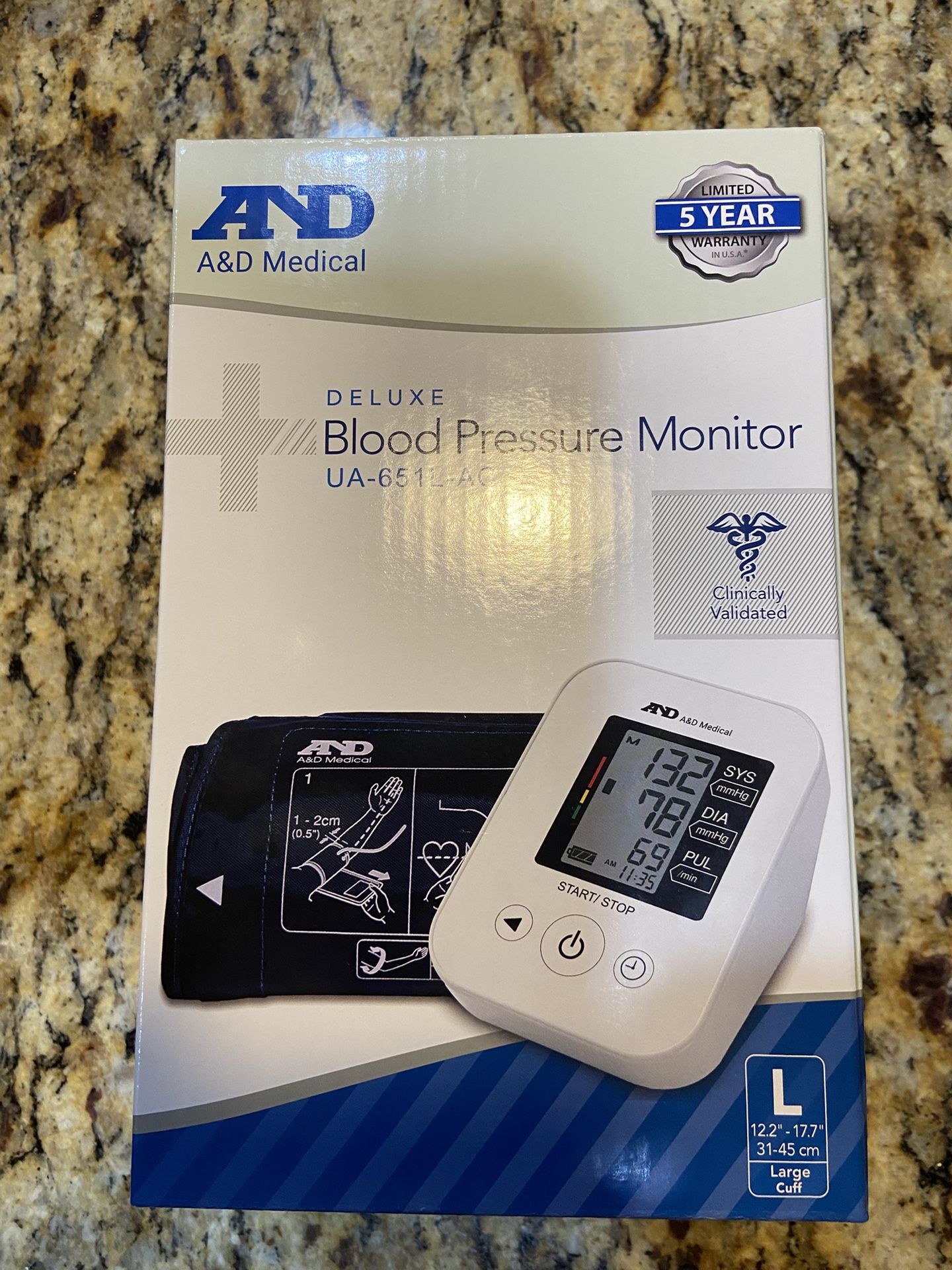 Blood Pressure Monitor Deluxe
