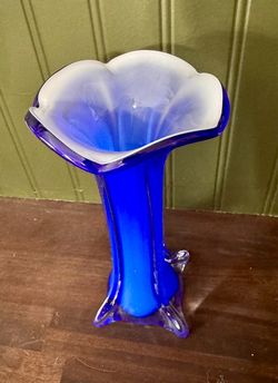 Vintage hand blown vase