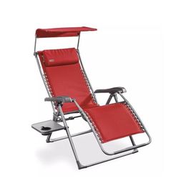 Uline Deluxe Zero Gravity Outdoor/indoor Chair * Brand New