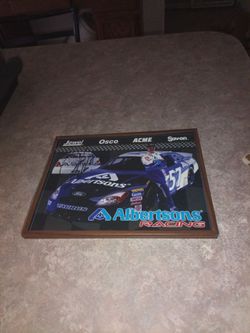 Sign Albertsons racing picher for free