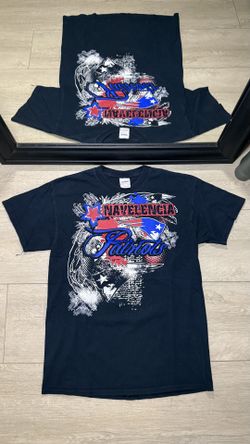 Y2K 2000s NFL Navelencia New England Patriots Affliction Style Shirt