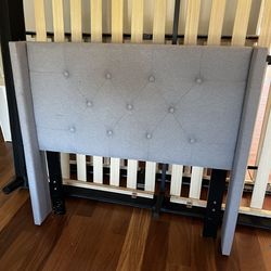Free Twin Bed Frame and Mattress