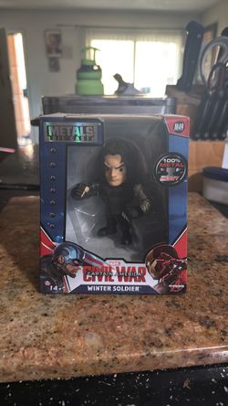 Marvel Winter Soldier Metals Die Cast Figure