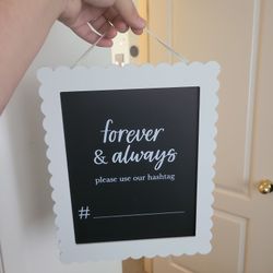 Always And For Ever # Sign 