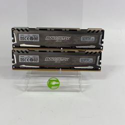 Micron Ballistix 16GB (2x8GB) RAM DDR4 2400MHz BLS8G4D30BESBK.8FD