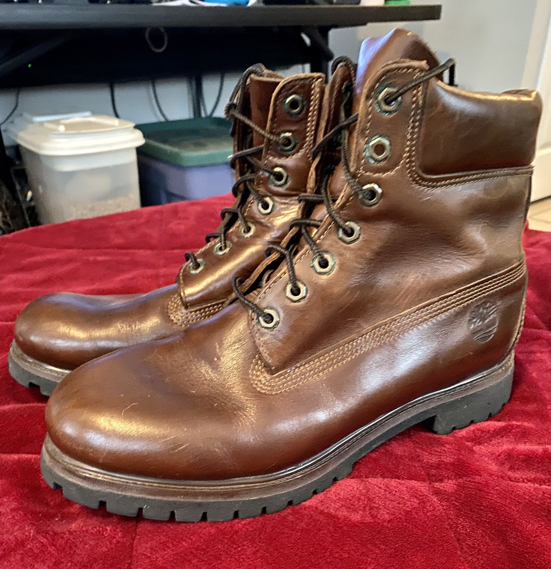 Leather Timberland Boots. 11.5 M