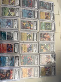 Pokemon graded lot