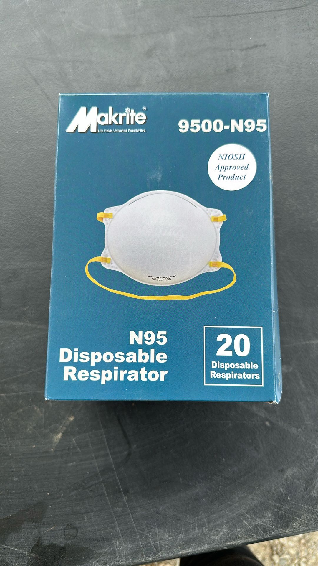Mascarilla Caja De 20 Pcs N95 Disposable Respirator