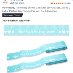 Baby Boy Shower Games
