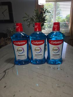 Colgate 1L mouthwash $4 each