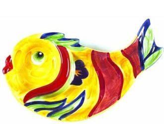 Tabletops Gallery "Under The Sea" Fish Chip and Dip