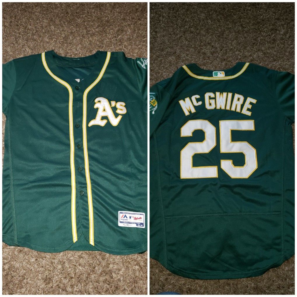 Majestic Oakland Athletics Mark McGwire Jersey