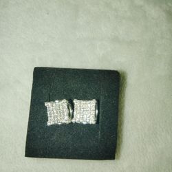 Genuine Moissanite Earrings