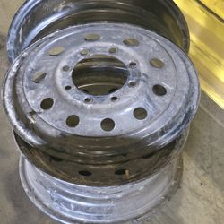 (2) 8 Hole 6x16 Rims $60obo