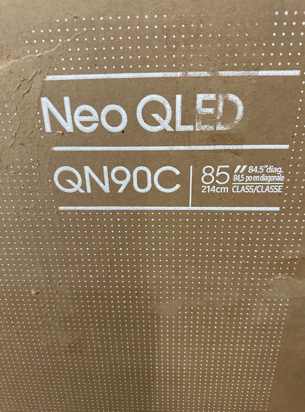 SAMSUNG 85-Inch Class Neo QLED 4K QN90C Series Neo Quantum HDR+, Dolby Atmos, Object Tracking Sound+, Anti-Glare, Gaming Hub, Q-Symphony, Smart TV wit