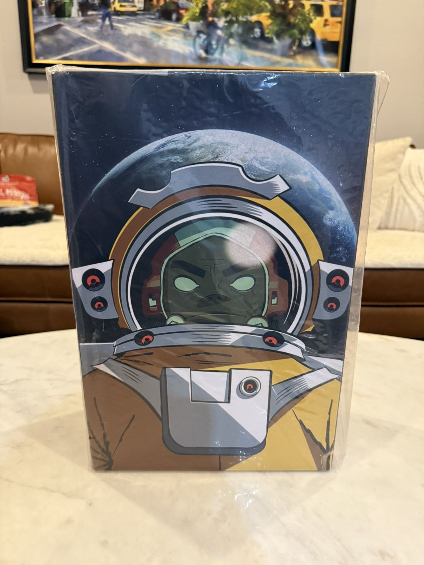 GORILLAZ X SUPERPLASTIC: Russel ASTRONAUT Vinyl Action Figure Music RARE