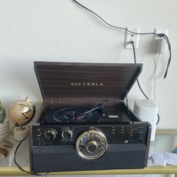 Victrola - Empire Bluetooth 6-in-1 Record Player