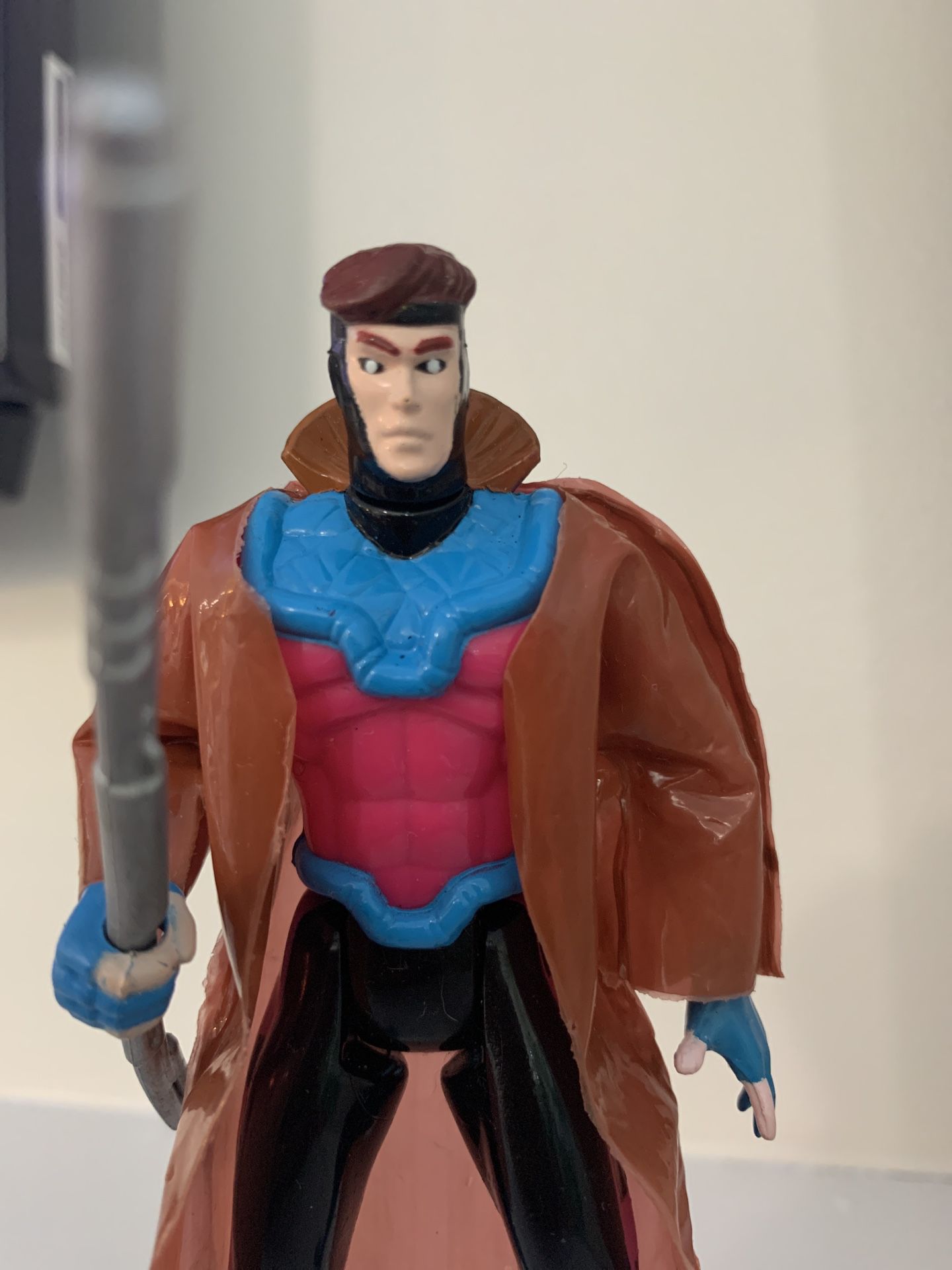 X-men Gambit 5 Inch Vintage Action Figure 1992 Toy Biz Loose Super Hero Marvel