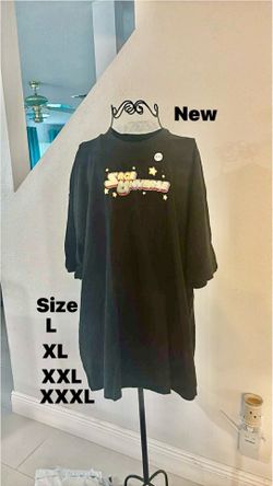 New man/woman t-shirt each one $1 color black