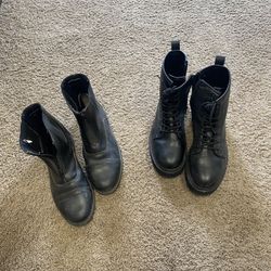 Black Boots  Size 7