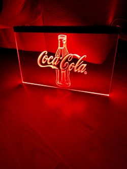 COCA COLA LED NEON RED LIGHT SIGN 8x12