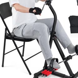 Pedal Exerciser Bike, Hand Arm Leg and Knee Peddler Adjustable Fitness Equipment for Seniors used