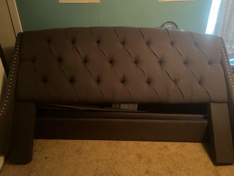 King head board and frame.