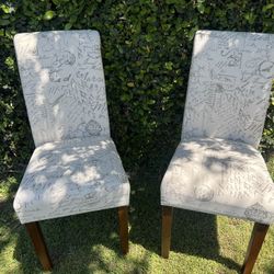2 Beautiful Modern Chairs 