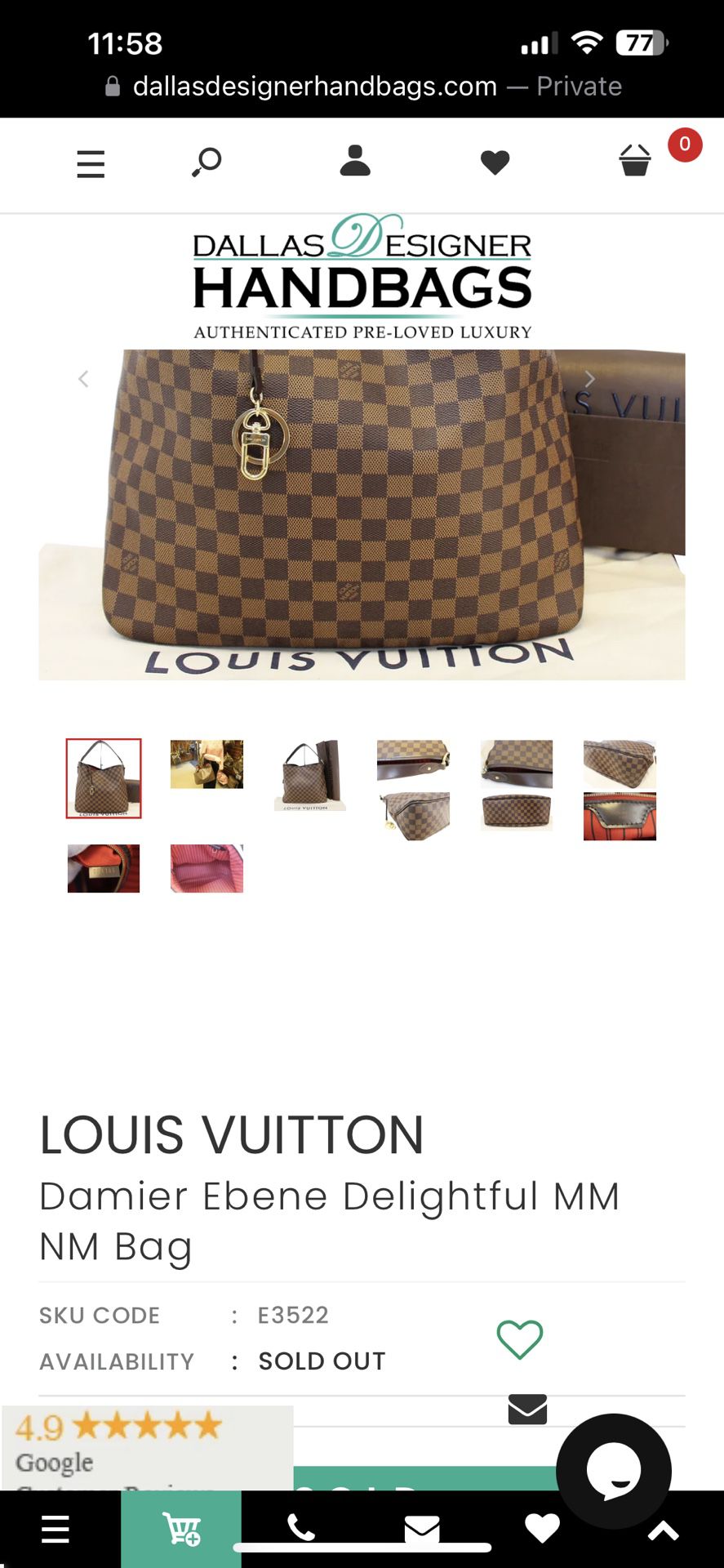 Authentic LV Bag Coussin MM for Sale in South Gate, CA - OfferUp