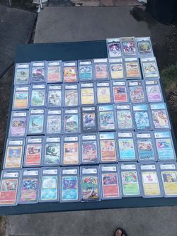 Big Collection Of CGC 10 9.5 9 8.5 from $80! Each to $300! Each x 48 Pokémon Cards even at $100! Each is $4800! All. Im firm $4000! Or trade for car t