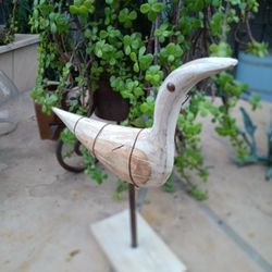 $10 Wooden Bird Garden Decor 