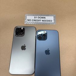 Apple IPhone 12 Pro Max 5G - Only $1 Today Pay The Rest Later! 