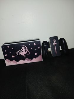 Sailor moon dock amd joycon controller for Nintendo Switch