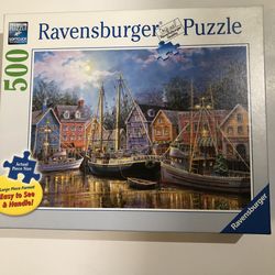 500 piece sailboat puzzle