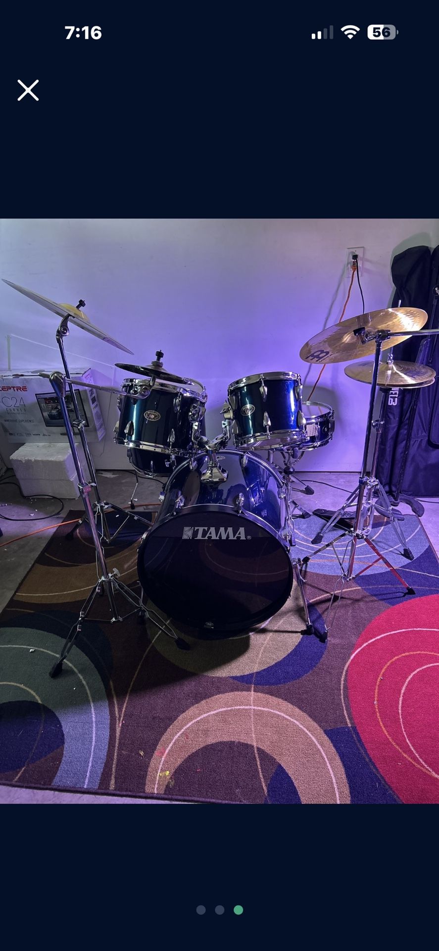 Beautiful Set Of Drums Set