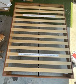 Full Size Wood Bed Frame