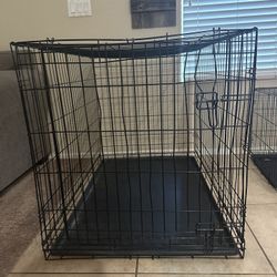 Large Collapsible Wire Dog Crate
