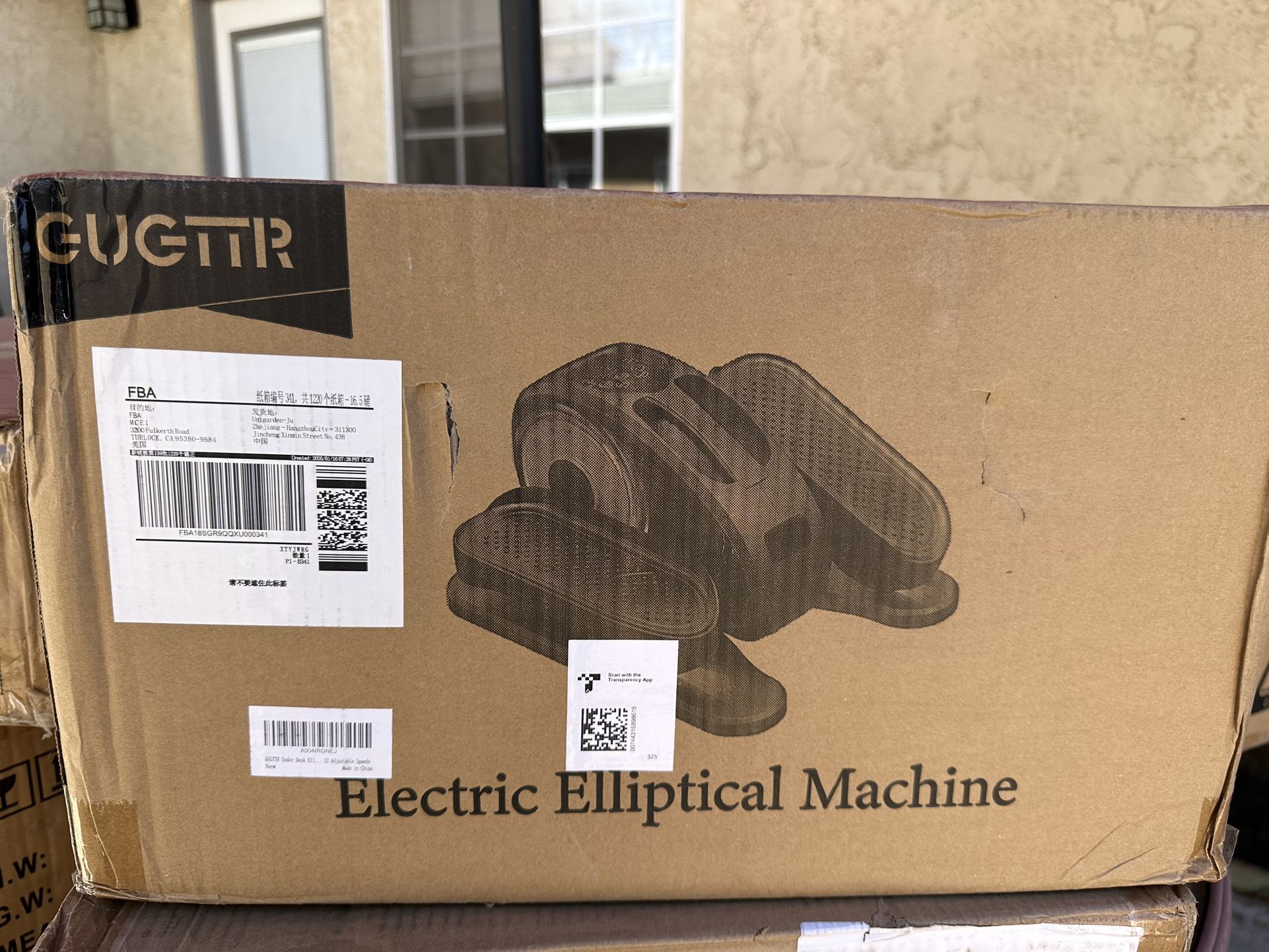 Elliptical machine brand new inbox