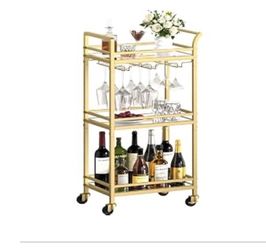 Gold Bar Cart