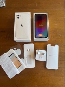 iPhone 11 - 64GB - White (Factory Unlocked) - Mint Condition w/ Original Box