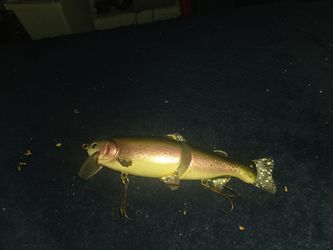 Big trout fishing lure