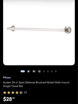 Pfister Auden 24” Towel Bar